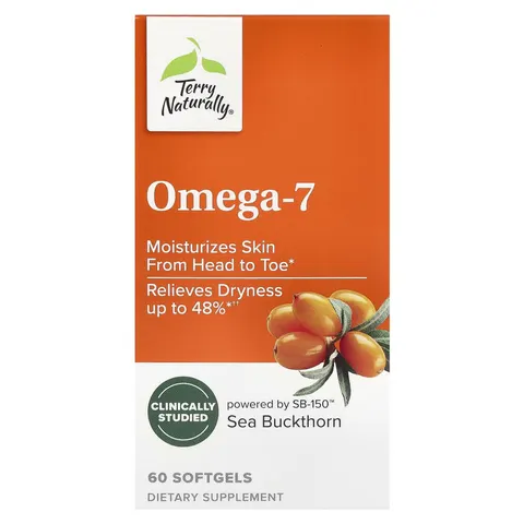Terry Naturally, Omega-7, 60 Softgels – image 1
