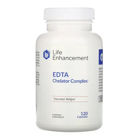 Life Enhancement, EDTA Chelator Complex, 120 Capsules – image 1