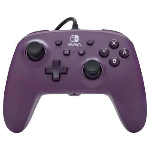 PowerA Bedrade Controller - Nintendo Switch - Galaxy Paars - 3m USB-kabel – afbeelding 1