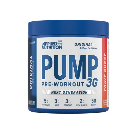 Applied Nutrition Pump 3G Pre Workout 375g - (Fruit Burst) – image 1