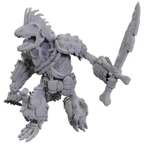D&D Nolzur's Marvelous Miniatures Lizardfolk Skeleton – afbeelding 1