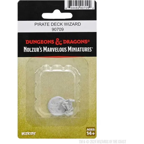 Pirate Deck Wizard: D&D Nolzur's Marvelous Miniatures (W24) – image 1