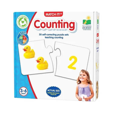 Match it Counting Puzzle Cards – image 1