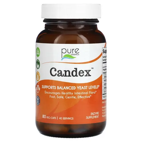Pure Essence, Candex, 80 Veg-Caps – image 1
