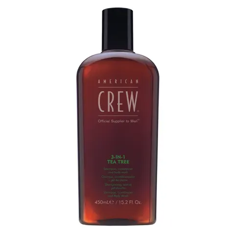 American Crew 3-in-1 Tea Tree 450 ml – Bild 1