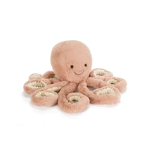 JellyCat - Odell Octopus - Peach – Pink – image 1