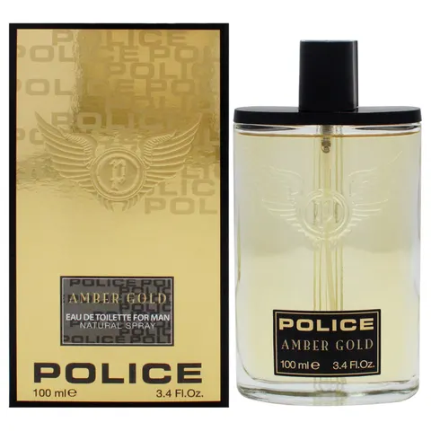 Police Amber Gold Men 100ml EDT Spray – image 1