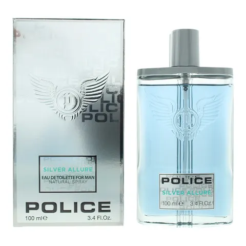 Police Silver Allure Edt M 100ml – afbeelding 1