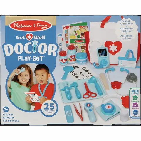 Melissa & Doug Get Well Doctor Play Set – image 1