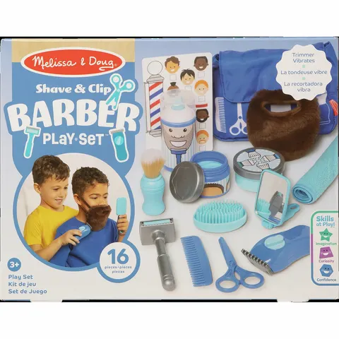 Melissa & Doug Shave And Clip Barber Play Set – image 1