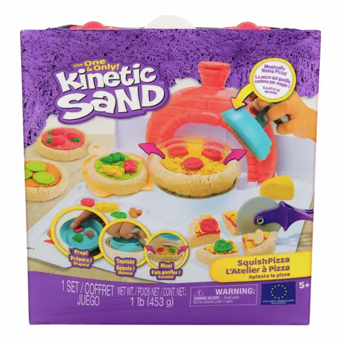 Kinetic Sand Squishpizza Playset – image 1