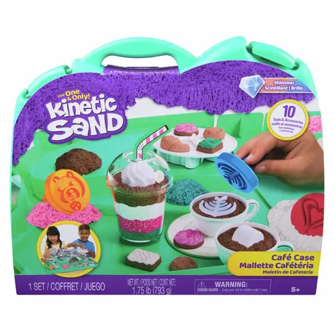Kinetic Sand Cafe Case Playset – image 1