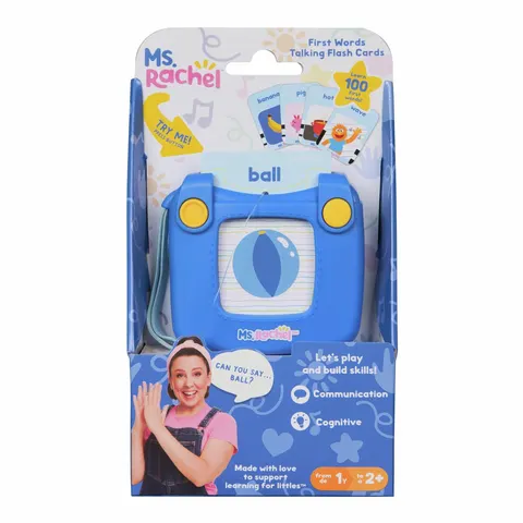 Ms. Rachel First Words Talking Flash Cards – image 1