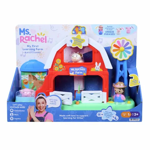 Ms Rachel My First Learning Farm Playset – image 1