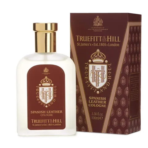 Truefitt & Hill Spanish Leather eau de cologne voor Mannen 100 ml – afbeelding 1