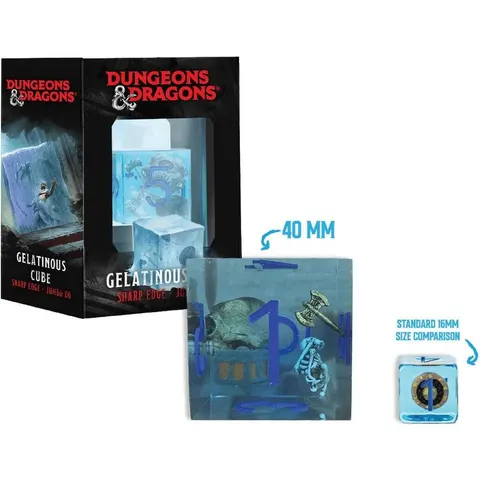 Dungeons & Dragons Jumbo Dice Gelatinous Cube 4 cm – image 1