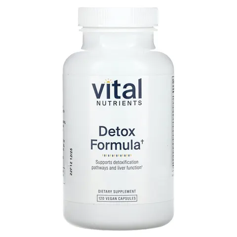 Vital Nutrients, Detox Formula, 120 Vegan Capsules – image 1