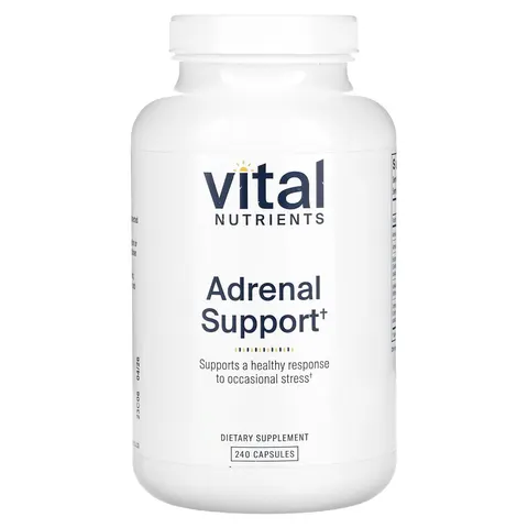 Vital Nutrients, Adrenal Support, 240 Capsules – image 1