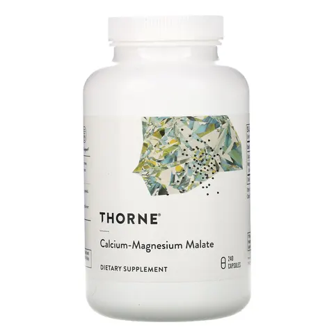 Thorne Research, Calcium-Magnesium Malate, 240 Capsules – image 1