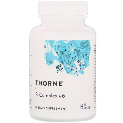 Thorne Research, B-Complex #6, 60 Capsules – image 1