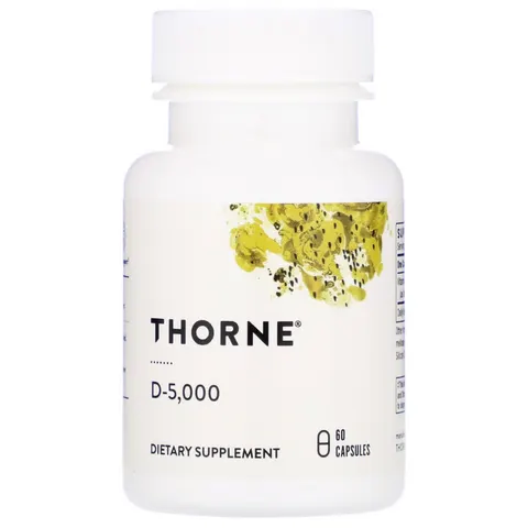 Thorne Research, D-5,000, 60 Capsules – image 1