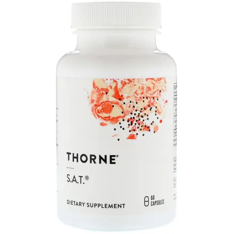 Thorne Research, S.A.T., 60 Capsules – image 1