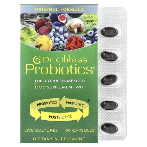 Dr. Ohhira's, Probiotics, Original Formula, 60 Capsules – image 1