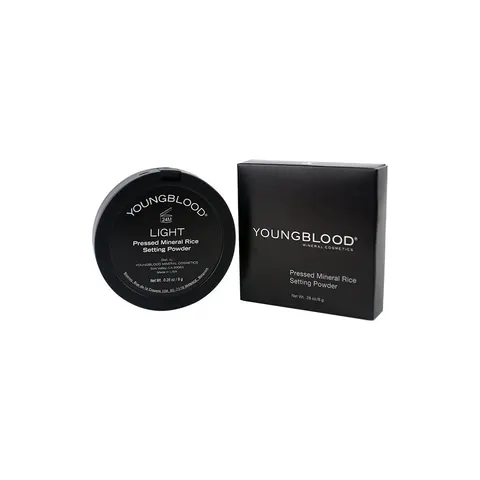 YOUNGBLOOD - Pressed Mineral Rice Powder - Light – afbeelding 1