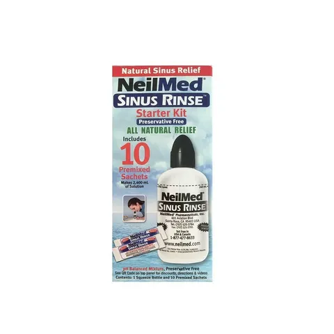 NeilMed Sinus Rinse Starter Kit with 10 Packets – image 1