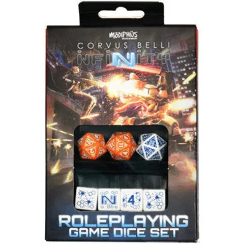Infinity RPG: Yu Jing Dice Set - RPG Accessoire - Engels - Modiphius Entertainment – afbeelding 1
