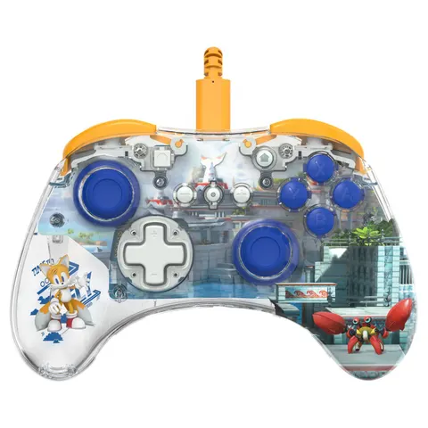 REALMz Bedrade Controller - LED - Tails Seaside Hill Zone - Nintendo Switch – afbeelding 1