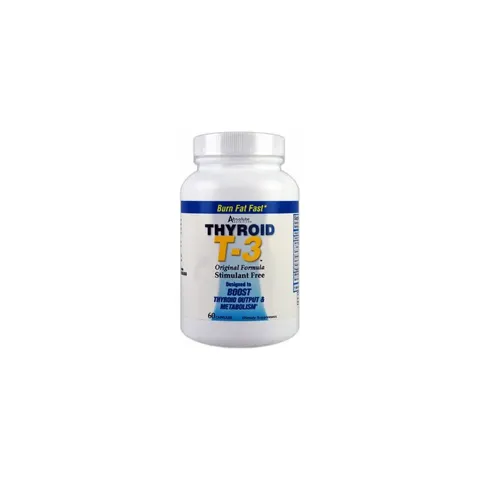 Absolute Nutrition, Thyroid T-3™, Original Formula, 60 Capsules – image 1