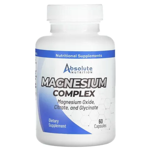 Absolute Nutrition, Magnesium Complex, 60 Capsules – image 1