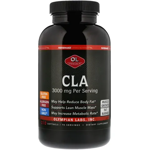 Olympian Labs, CLA 3000, 210 Softgels – image 1