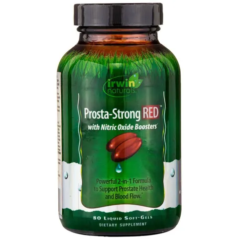 Irwin Naturals, Prosta-Strong RED™, 80 Liquid Soft-Gels – image 1