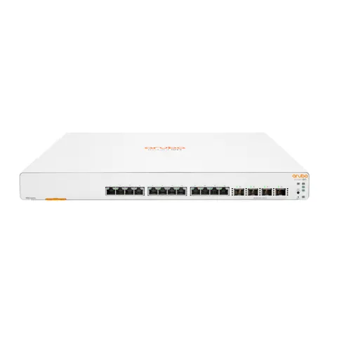 Hpe instant on 1960 12xgt 4sfp+ switch – immagine 1