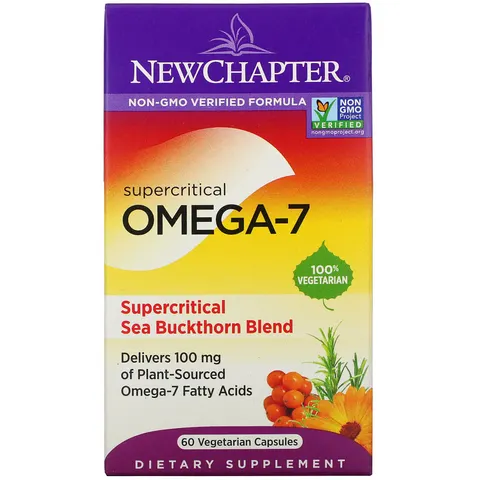Chapter, Supercritical Omega-7, 60 Vegetarian Capsules – image 1