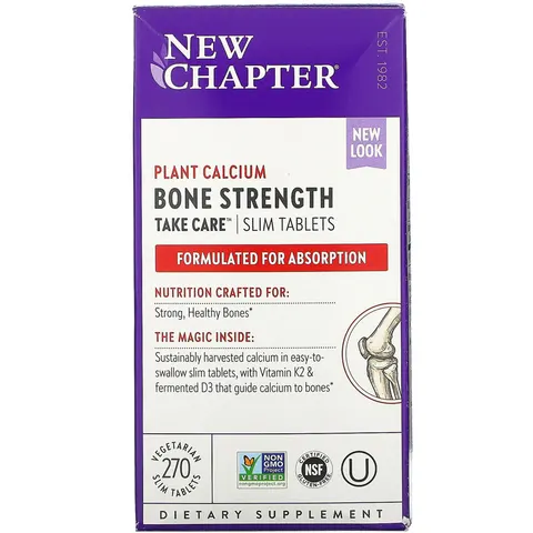 Chapter, Bone Strength Take Care, 270 Vegetarian Slim Tablets – image 1