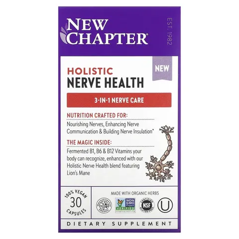 Chapter, Holistic Nerve Health, 30 Capsules – image 1