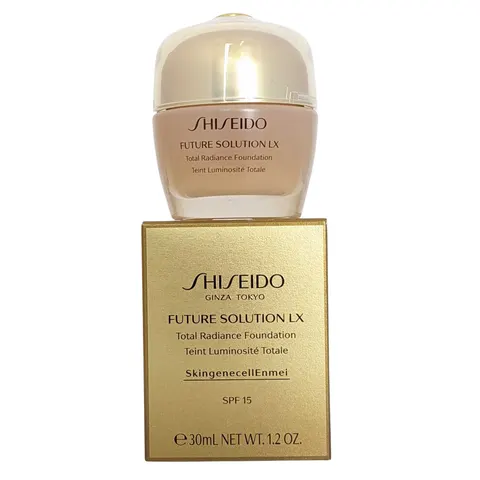 Shiseido Future Solution Lx total radiance foundation #3-golden – imagen 1