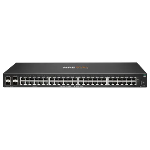 HPE ANW 6000 48G 4F Sw EU en – Schwarz – Bild 1