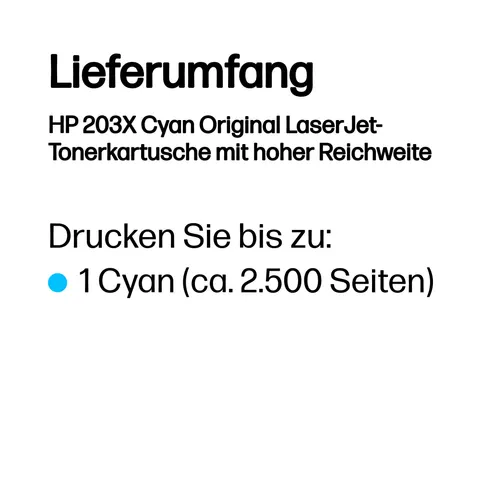 Toner Hp CF541X 203X – immagine 1