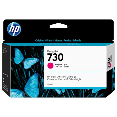 HP 730 Magenta Tintenpatrone 130ml – Bild 1
