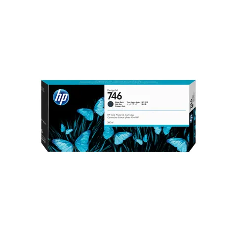HP 746 (P2V83A) Druckerpatrone Mattschwarz – Bild 1