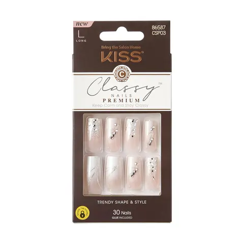 Kiss Classy Nails Premium Stunning (30 Stück) – Bild 1