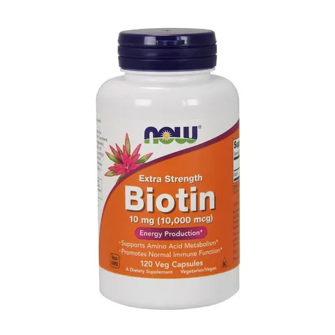 Biotin 10000µg Extra Strength (120 Kapseln) – Bild 1