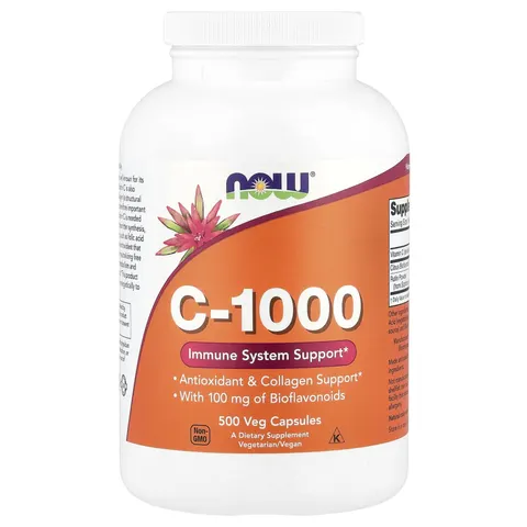 NOW FOODS C-1000 500 Capsule – immagine 1