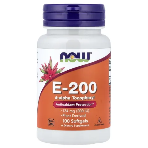 Vitamin E-200, Natural - 100 softgels – image 1