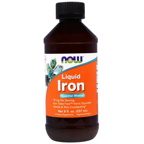 NOW Foods Flüssiges Eisen 237 ml – Bild 1