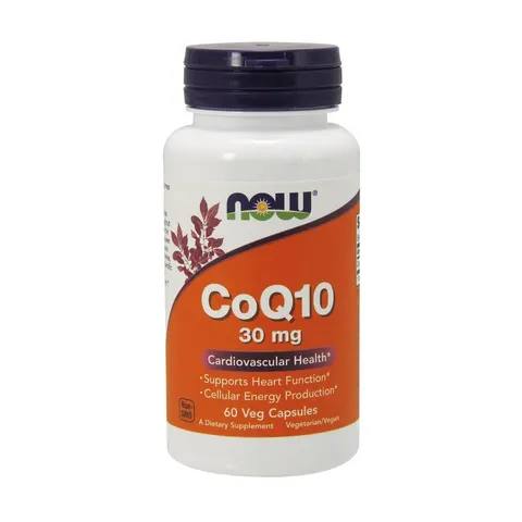 NOW FOODS Coq10 30mg 60 Capsule – immagine 1